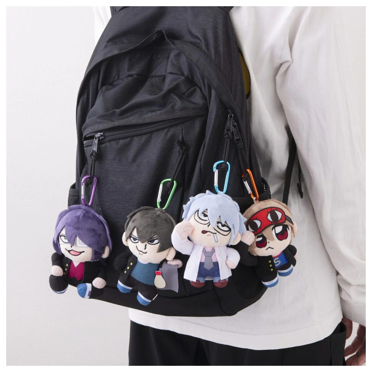 Mr. Ginpachi´s Zany Class x Okawabukubu Youth Plüsch Schlüsselanhänger Toshiro Hijikata 12 cm Produktfoto