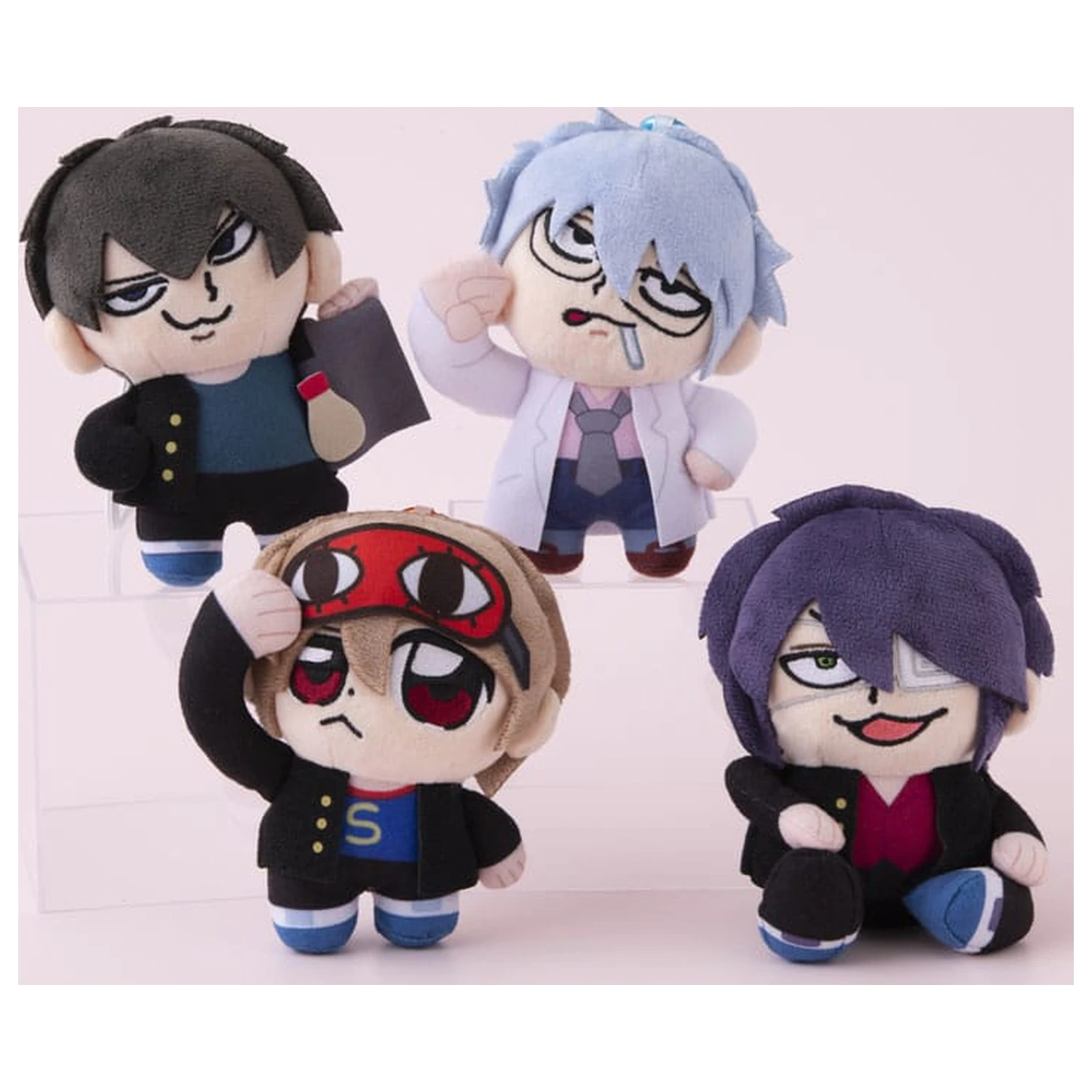 Mr. Ginpachi´s Zany Class x Okawabukubu Youth Plüsch Schlüsselanhänger Toshiro Hijikata 12 cm Produktfoto