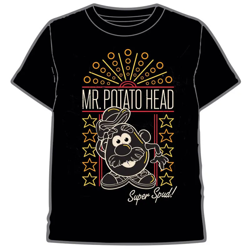 Mr. Potato Super Spud Erwachsenen T-Shirt Produktfoto