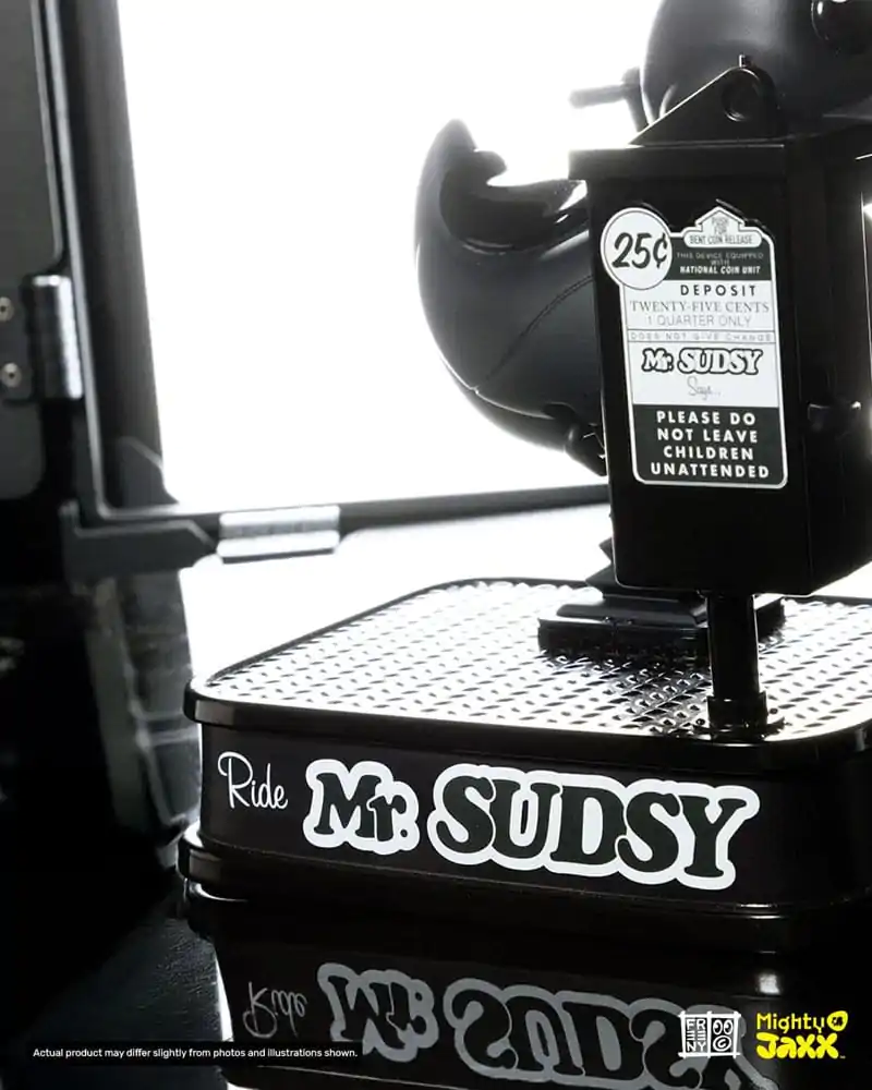 Mr Sudsy Animal Rides Blackout Edition by Jason Freeny 20 cm Produktfoto