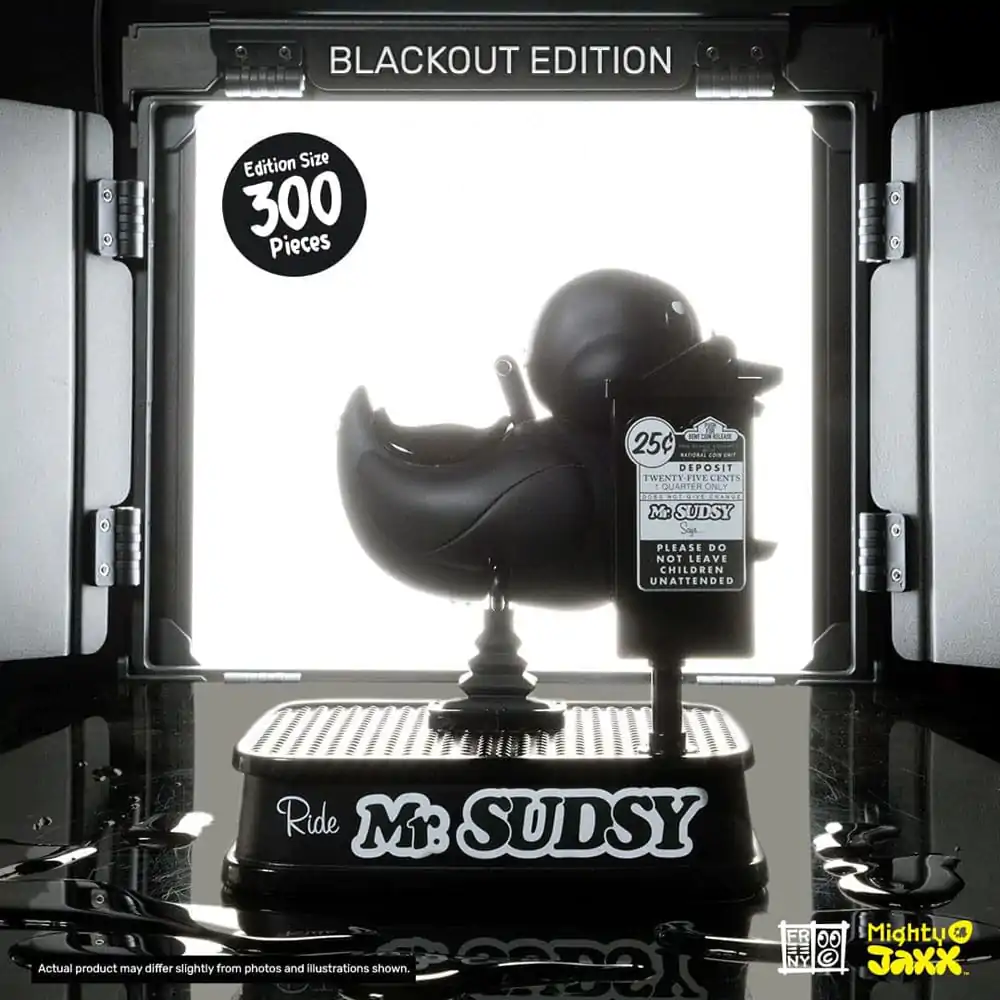 Mr Sudsy Animal Rides Blackout Edition by Jason Freeny 20 cm Produktfoto