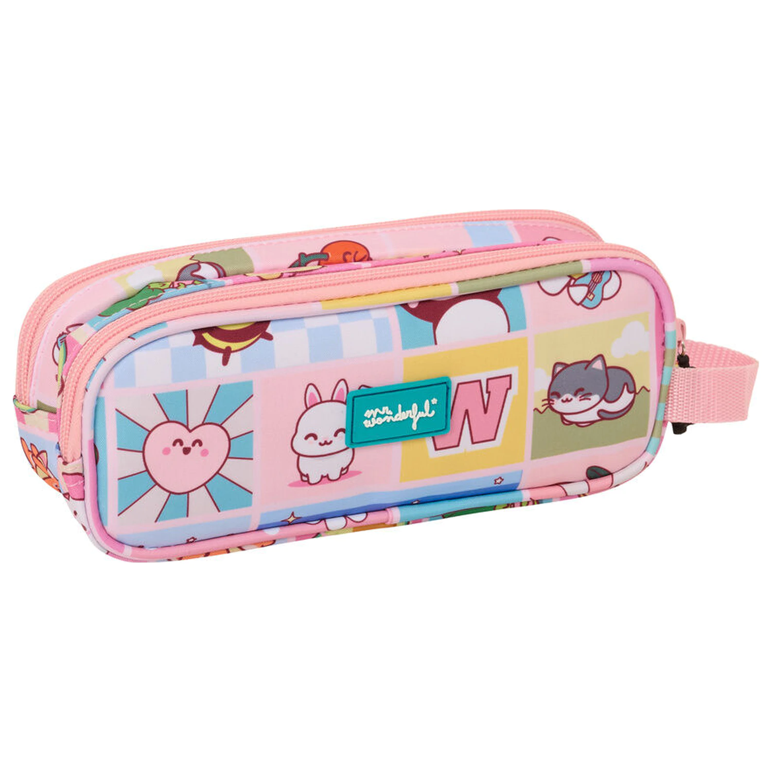 Mr. Wonderful Comic Doppel Federmäppchen Produktfoto