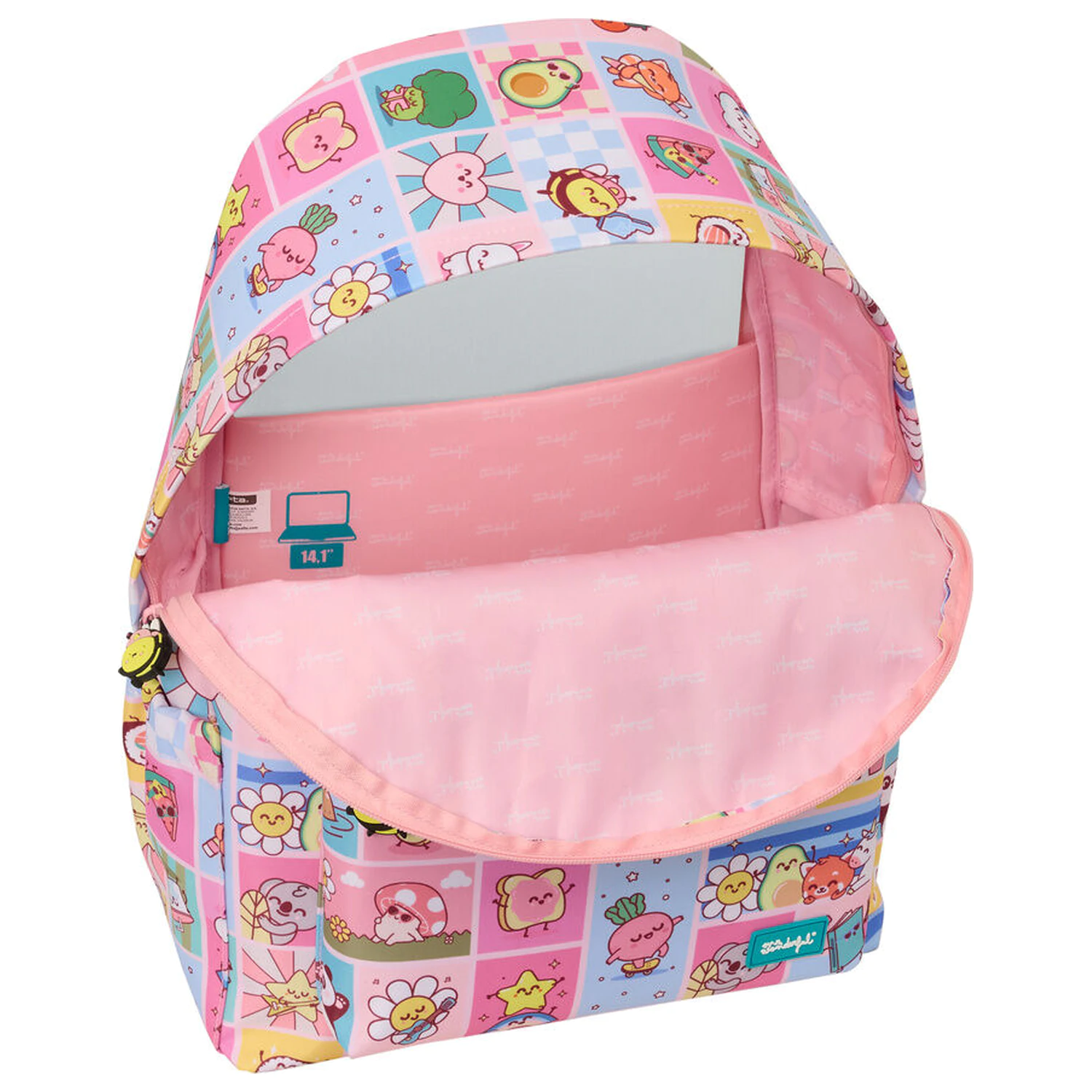 Mr. Wonderful Comic Rucksack 43cm Produktfoto