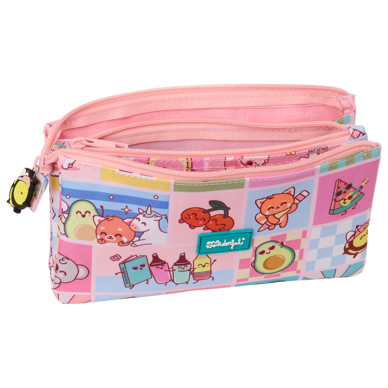 Mr. Wonderful Comic Dreifach-Federmäppchen Produktfoto