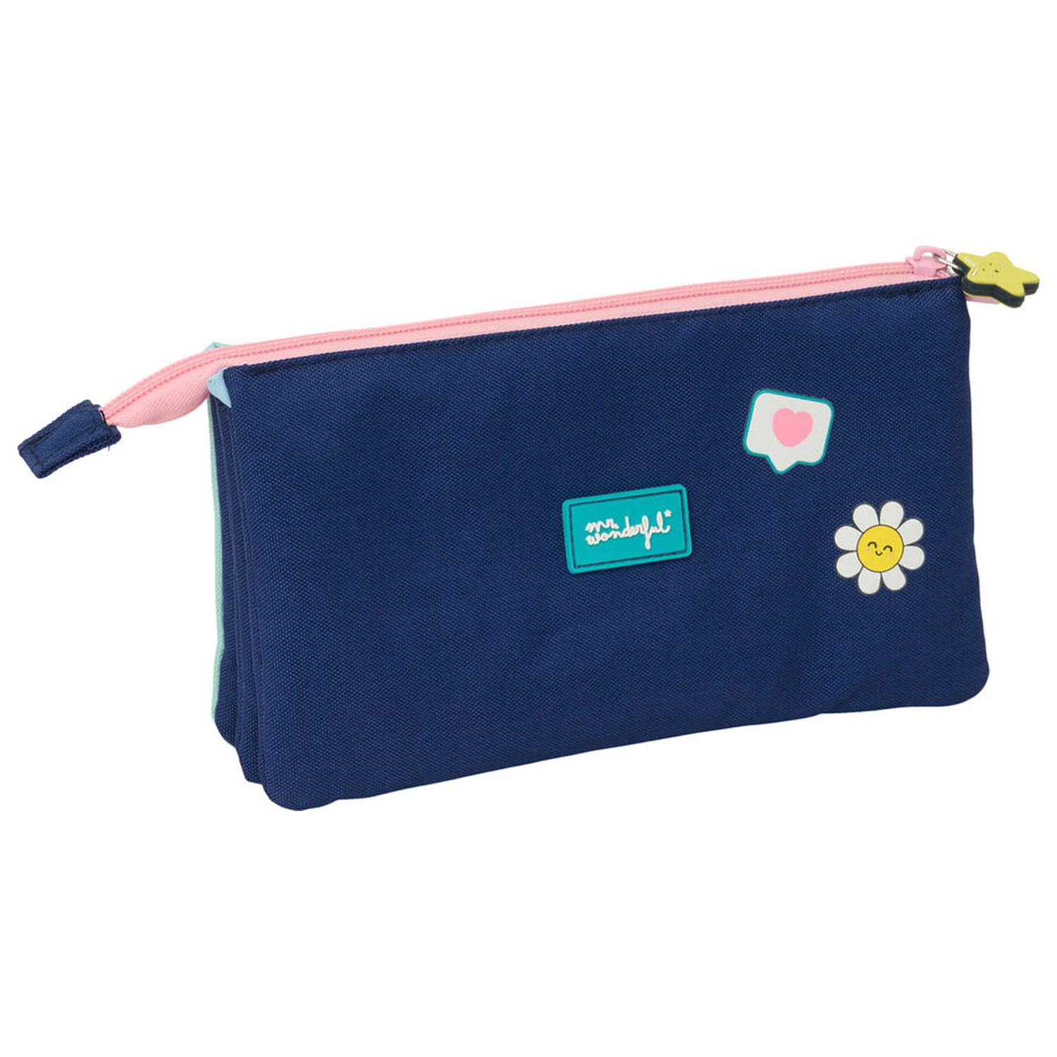 Mr. Wonderful Star Dreifach-Federmäppchen Produktfoto