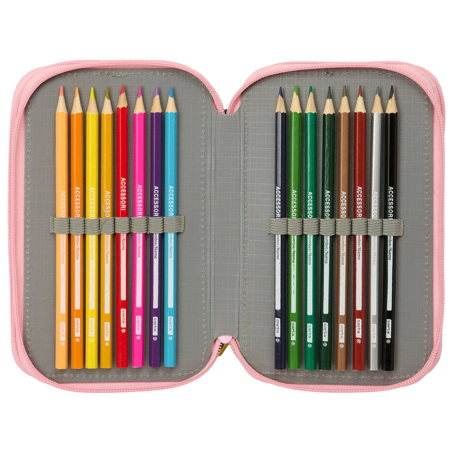 Mr. Wonderful Star Dreifach-Federmäppchen 37-teilig Produktfoto