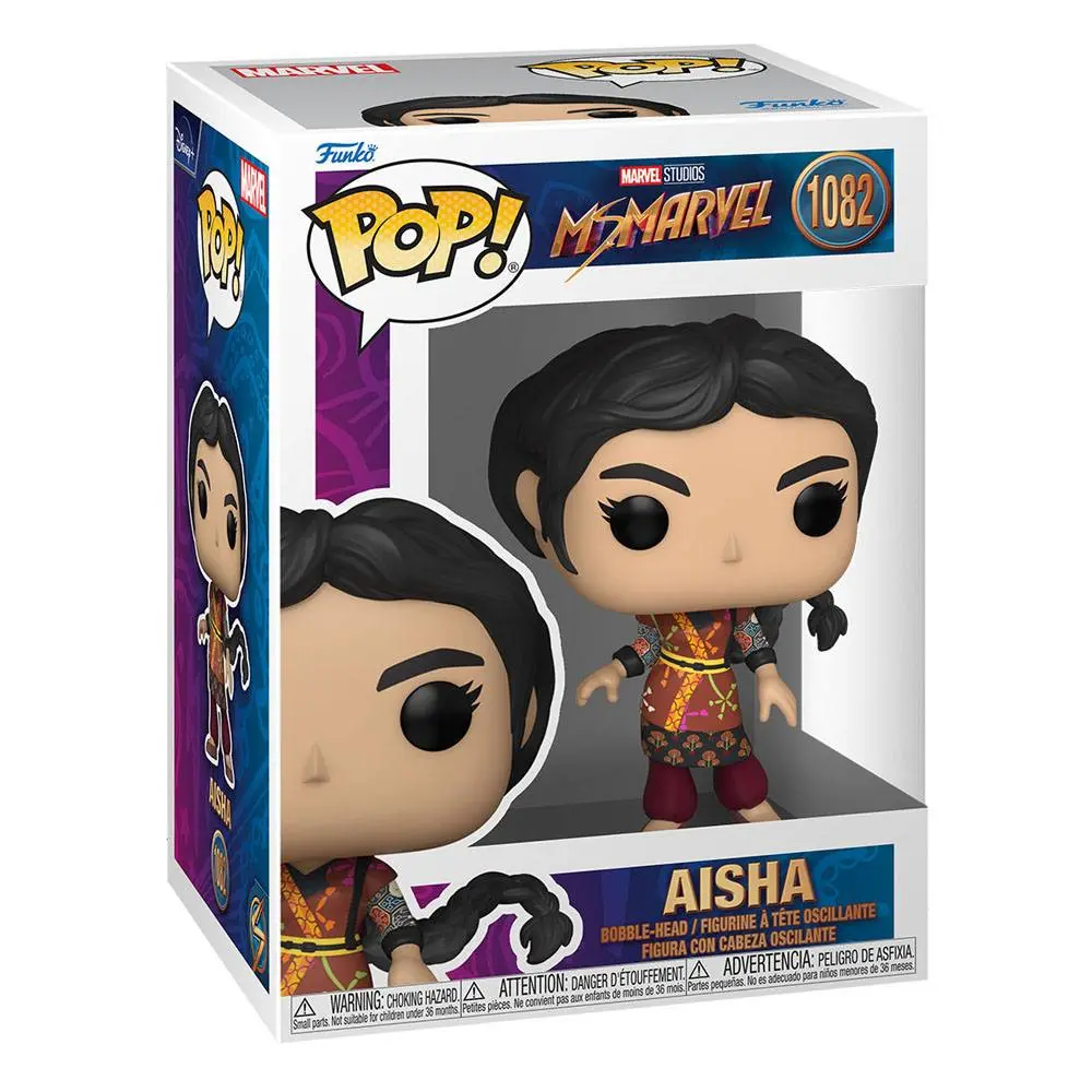 Ms. Marvel POP! TV Vinyl Figur Aisha 9 cm Produktfoto