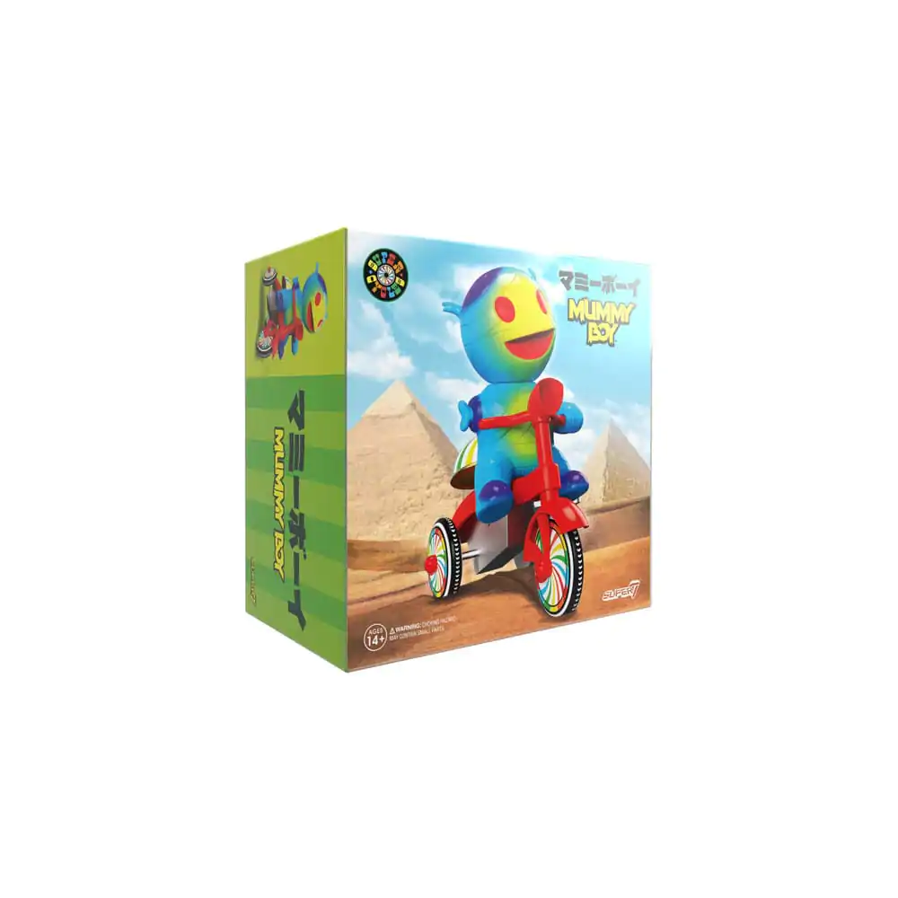 Mummy Boy Super Cycles Actionfigur Mummy Boy (Blue with Red Trike) 13 cm Produktfoto