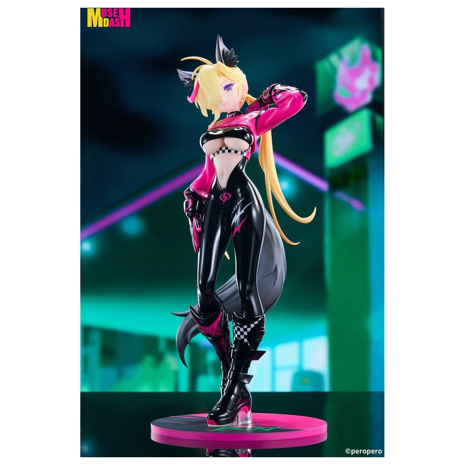 Muse Dash Limpie Series PVC Figur 1/8 Rin Racer Ver. 24 cm Produktfoto