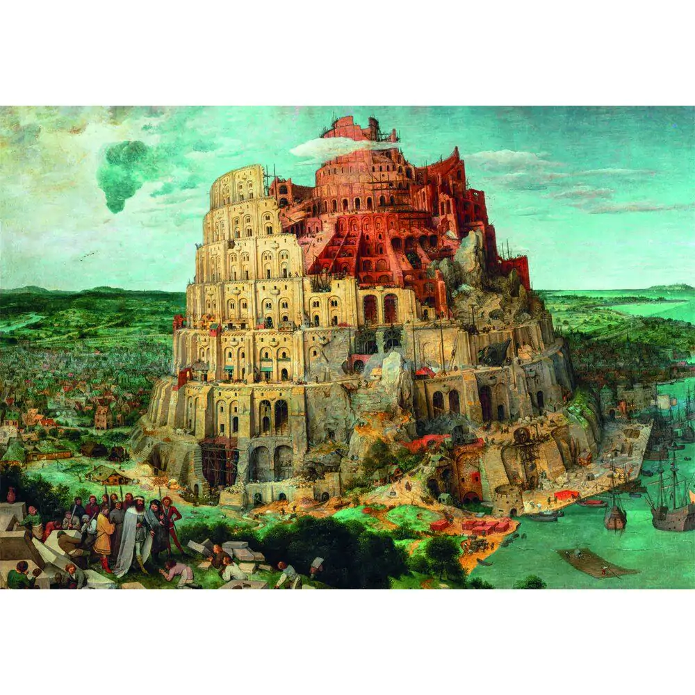 Museum Bruegel The Tower of Babel Puzzle 1000St Produktfoto