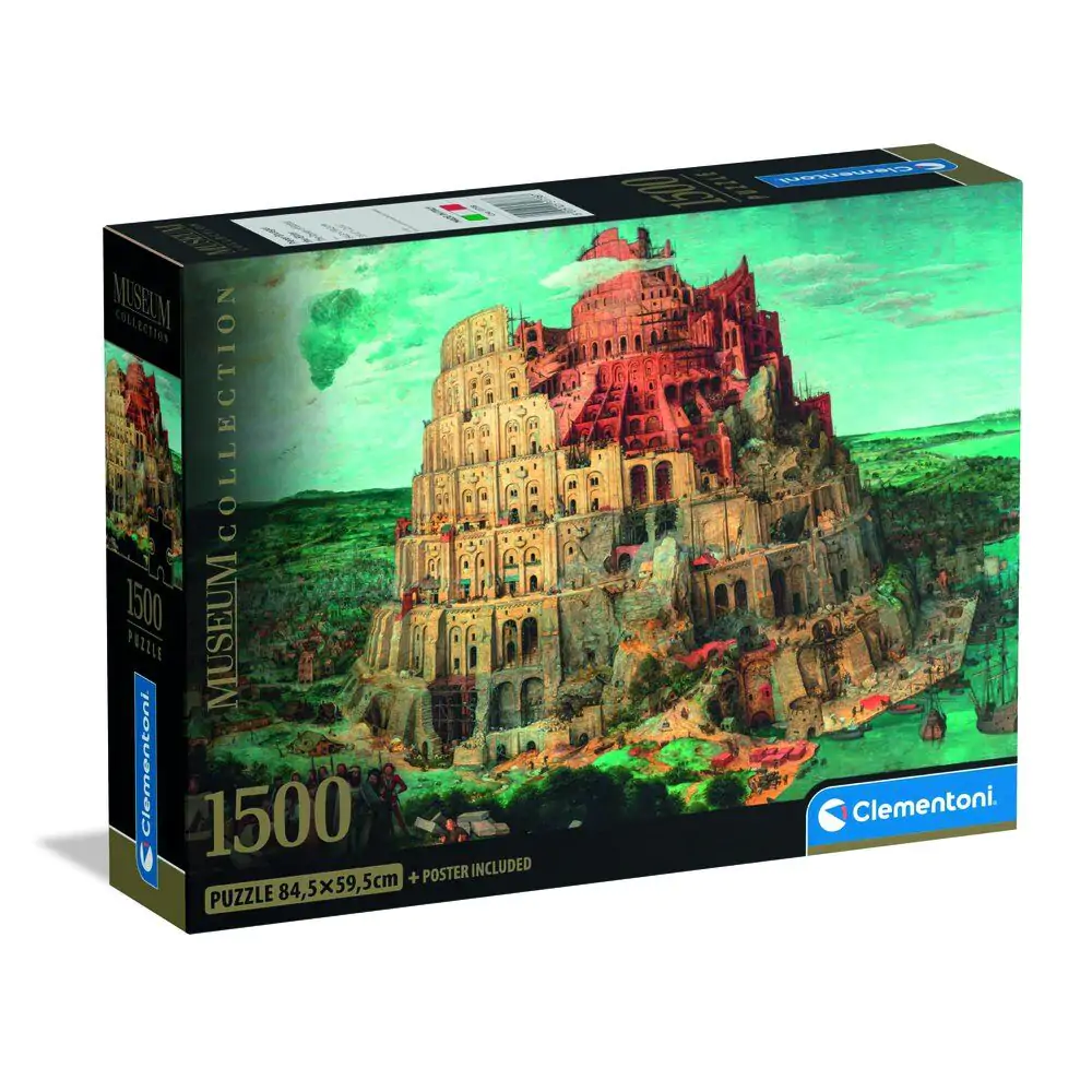 Museum Bruegel The Tower of Babel Puzzle 1000St Produktfoto