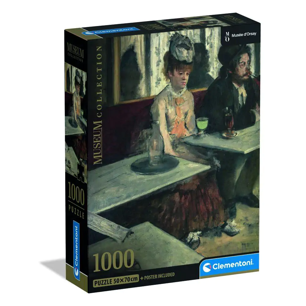 Museum Degas Dans un Cafe Puzzle 1000St Produktfoto