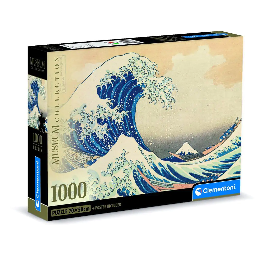 Museum Kokusai The Great Wave Puzzle 1000St Produktfoto
