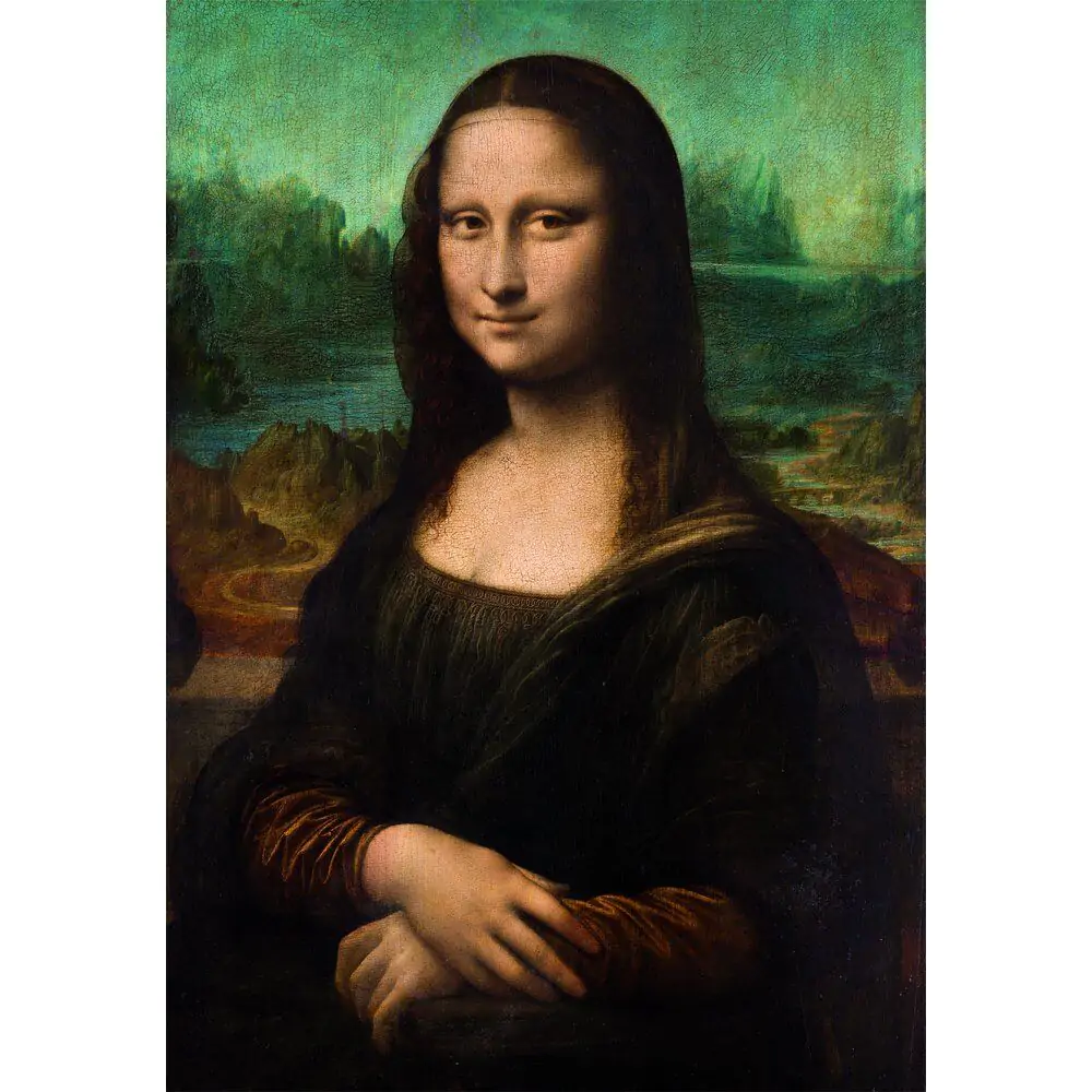 Museum Leonardo Mona Lisa Puzzle 1000St Produktfoto