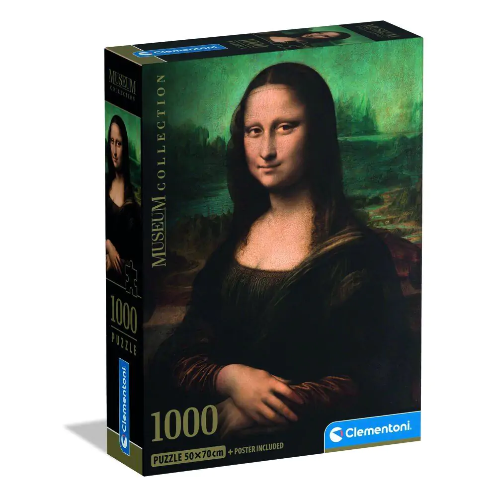 Museum Leonardo Mona Lisa Puzzle 1000St Produktfoto