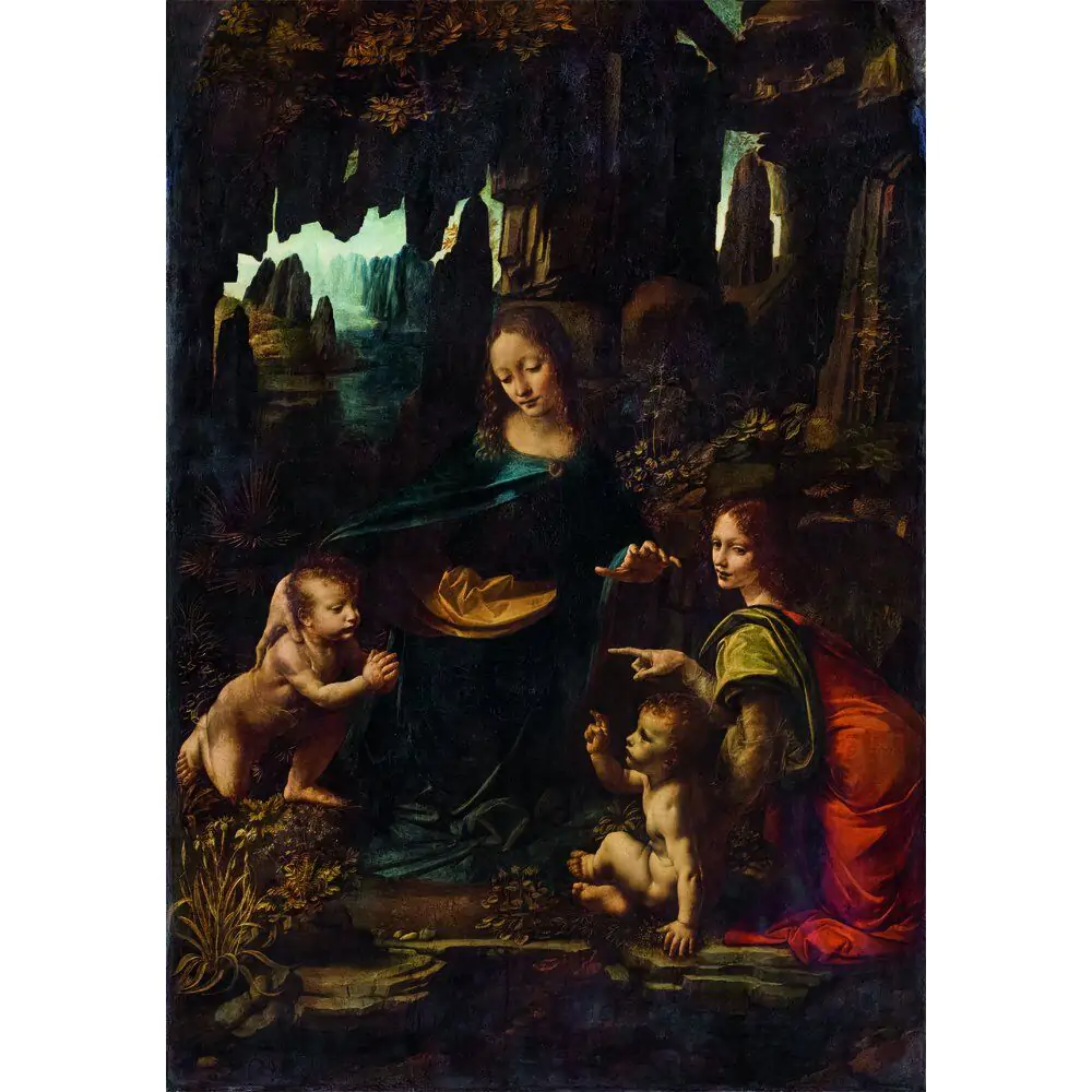 Museum Leonardo The Virgin of the Rocks Puzzle 1000St Produktfoto