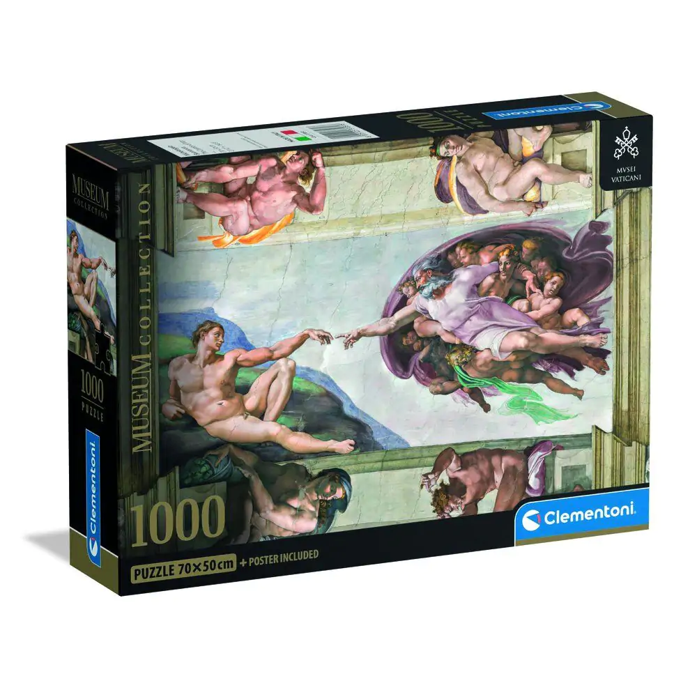 Museum Michelangelo The Creation of Man Puzzle 1000St Produktfoto