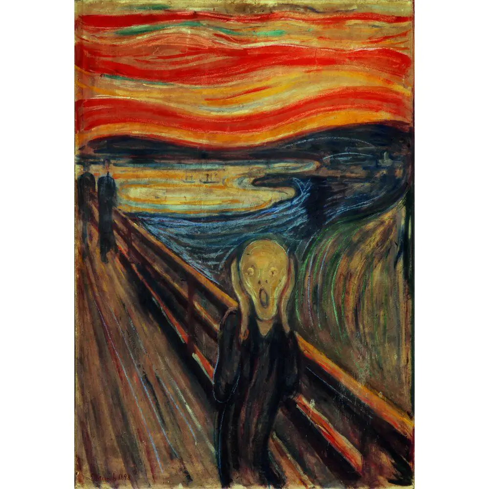 Museum Munch The Scream Puzzle 1000St Produktfoto