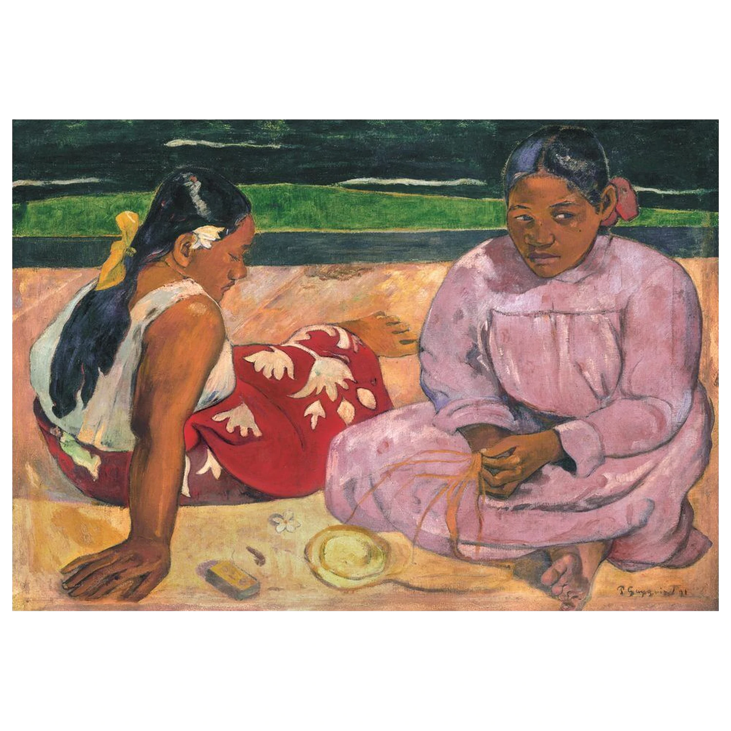 Museum Orsay Gauguin, "Femmes D Puzzle 1000 Teile Produktfoto