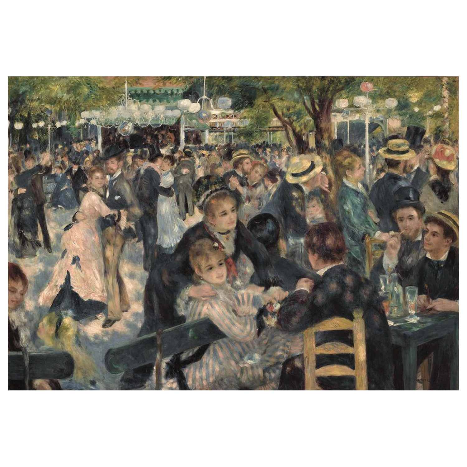 Museum Renoir-Bal Du Moulin De La G.M Puzzle 1000 Teile Produktfoto