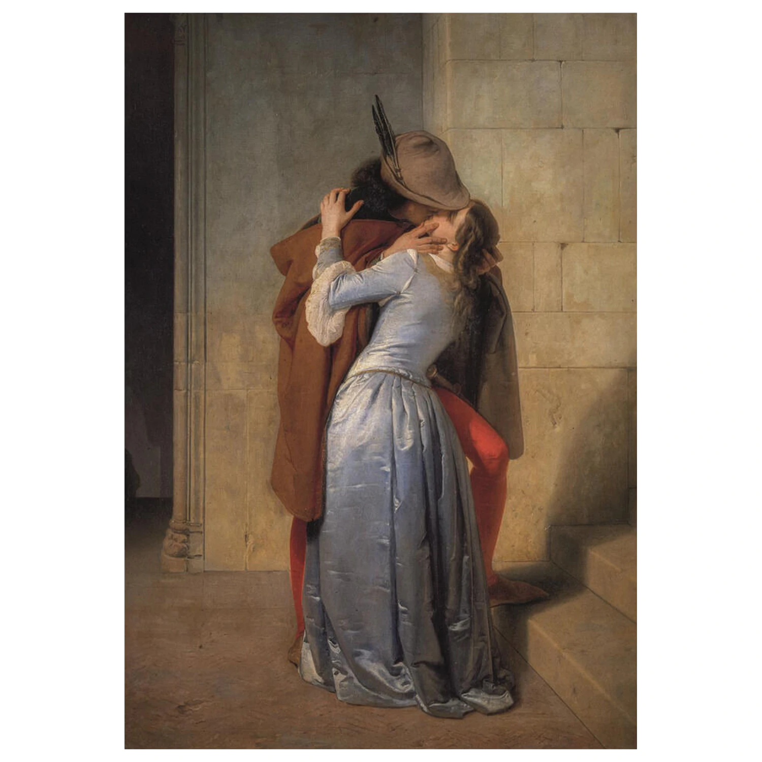 Museum The Kiss - Hayez Puzzle 1000teilig Produktfoto