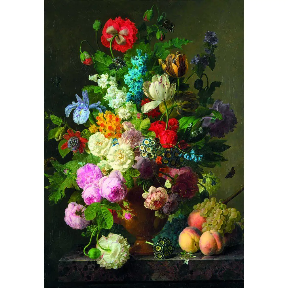 Museum Van Dael Schüssel of Flowers Puzzle 1000St Produktfoto
