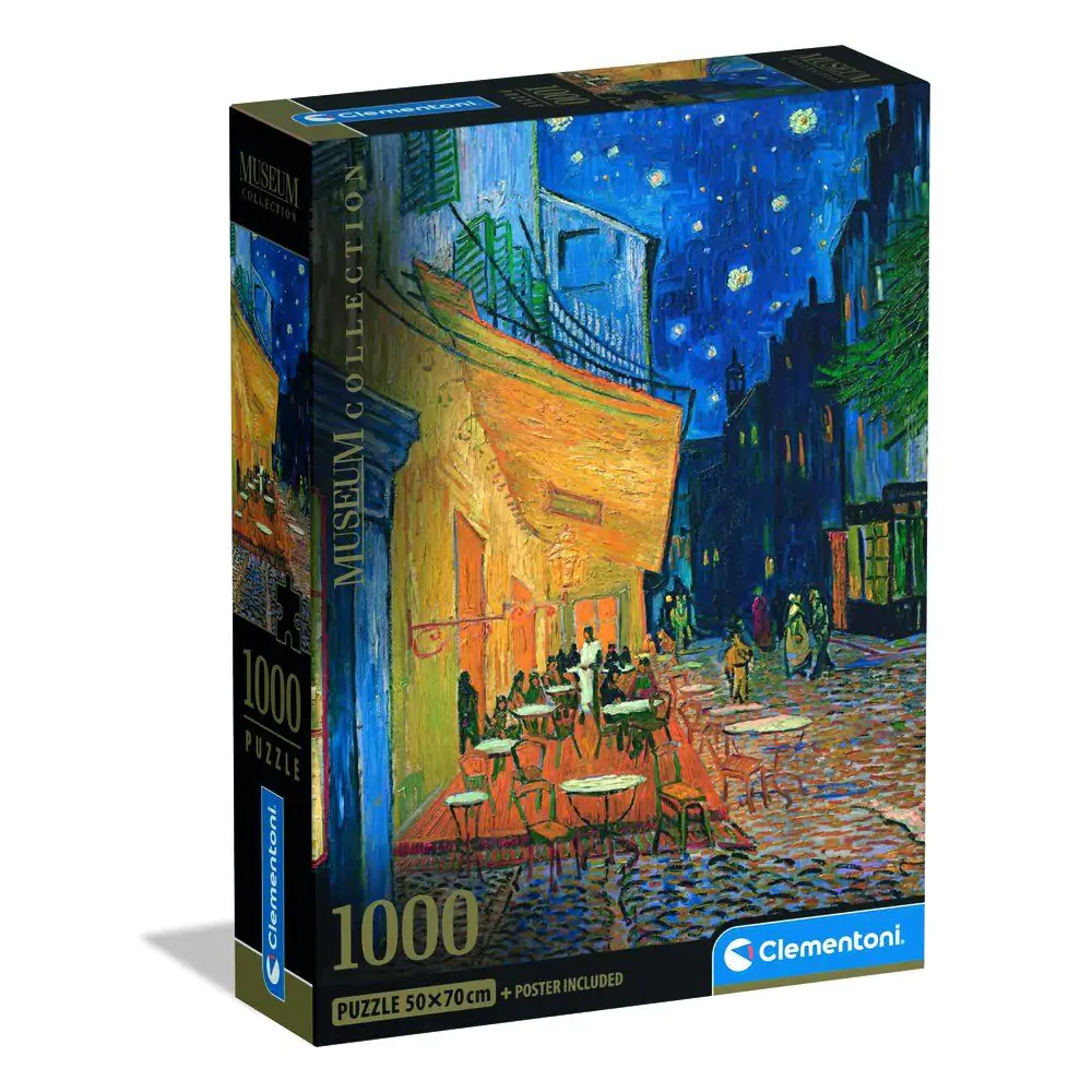Museum Van Gogh Cafe Terrace at Night Puzzle 1000St Produktfoto
