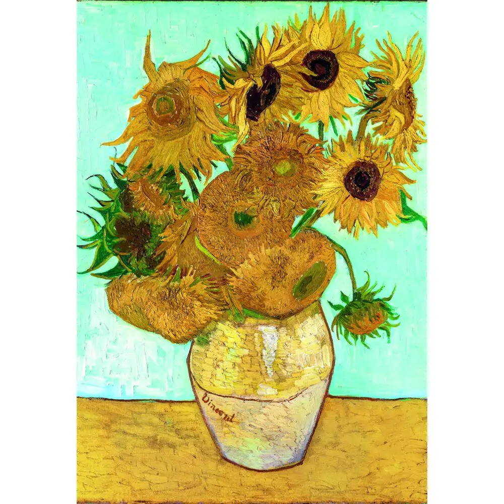 Museum Van Gogh Sunflowers Puzzle 1000St Produktfoto