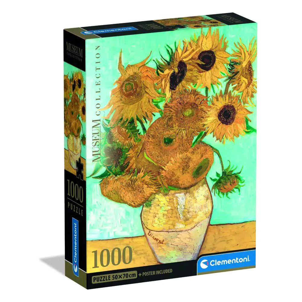 Museum Van Gogh Sunflowers Puzzle 1000St Produktfoto