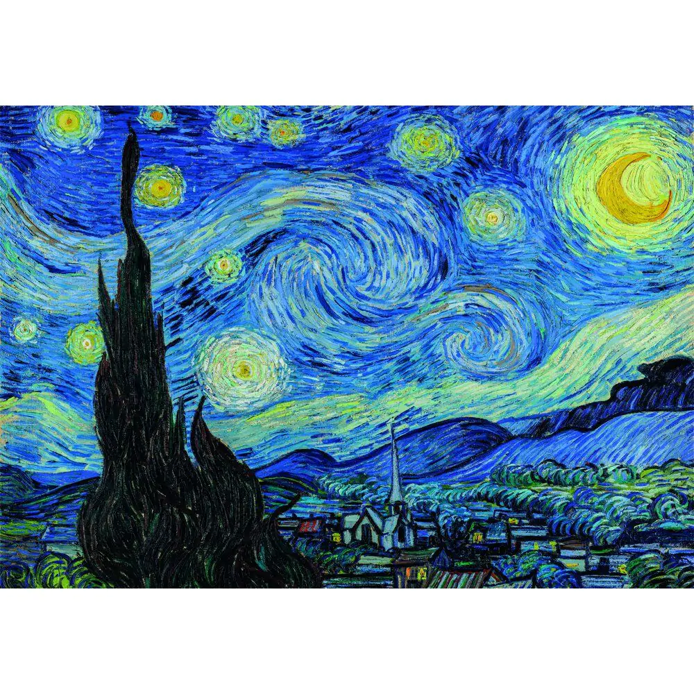 Museum Van Gogh The Starry Night Puzzle 1000St Produktfoto