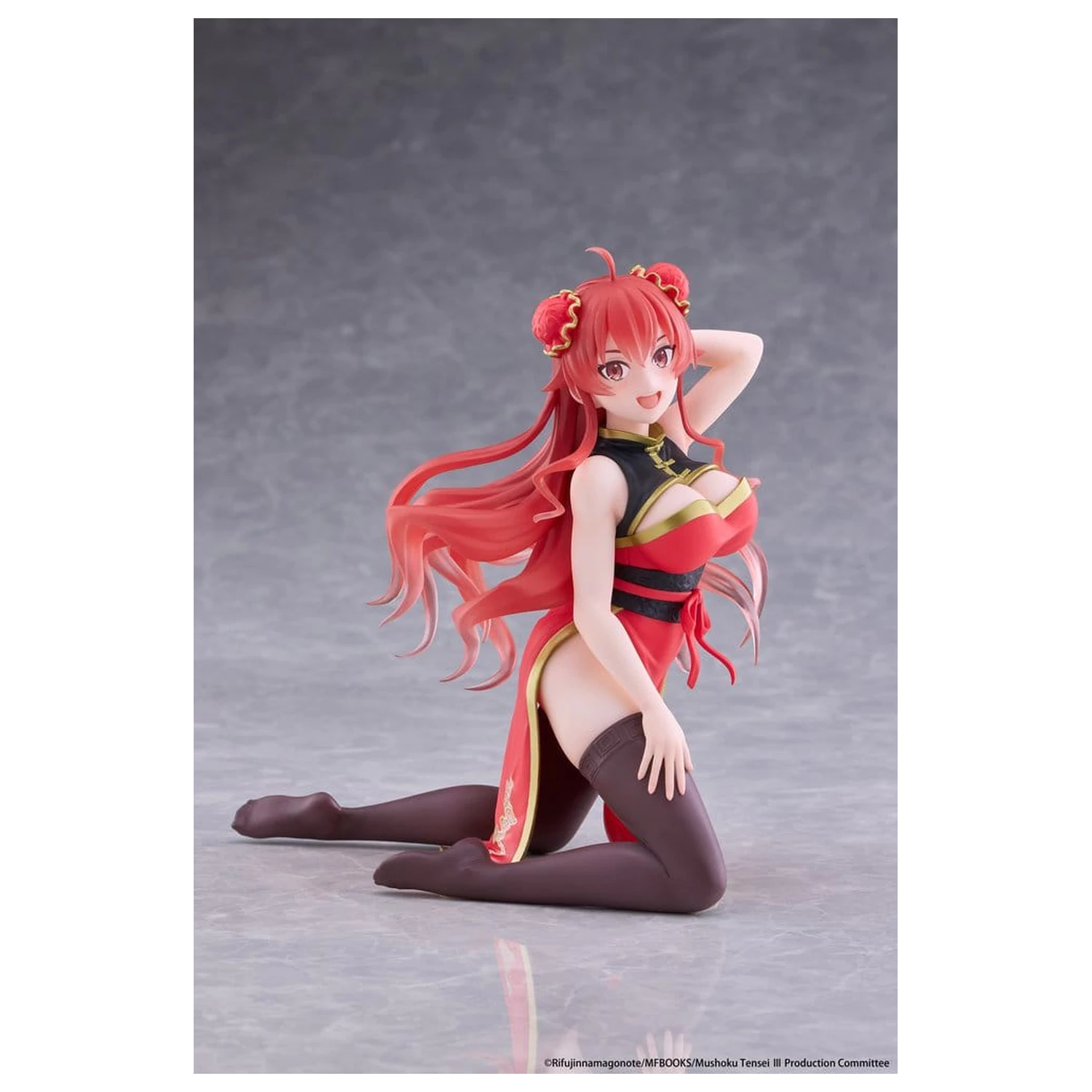 Mushoku Tensei: Jobless Reincarnation Desktop Cute PVC Figur Eris Greyrat (Chinese Dress Ver.) 13 cm Produktfoto