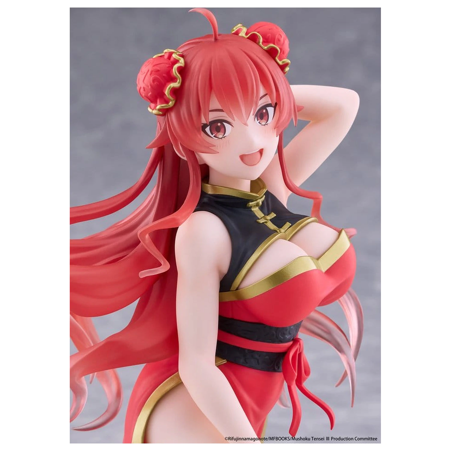 Mushoku Tensei: Jobless Reincarnation Desktop Cute PVC Figur Eris Greyrat (Chinese Dress Ver.) 13 cm Produktfoto