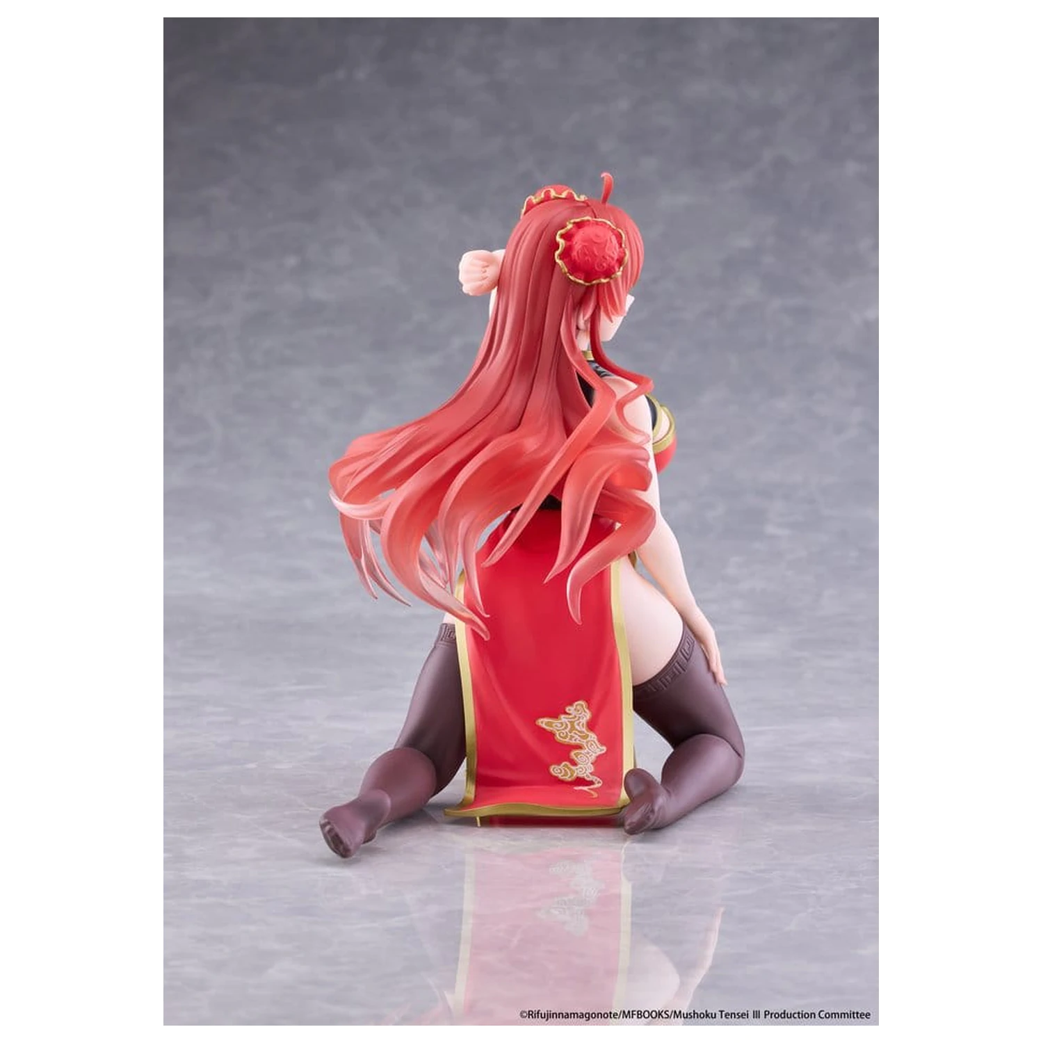 Mushoku Tensei: Jobless Reincarnation Desktop Cute PVC Figur Eris Greyrat (Chinese Dress Ver.) 13 cm Produktfoto