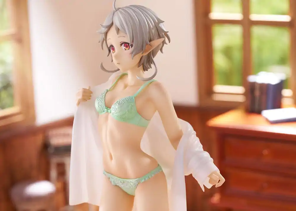 Mushoku Tensei Jobless Reincarnation II Isekai Ittara Honki Dasu PVC Statue 1/7 Sylphiette Greyrat Changing Clothes Modus 23 cm Produktfoto