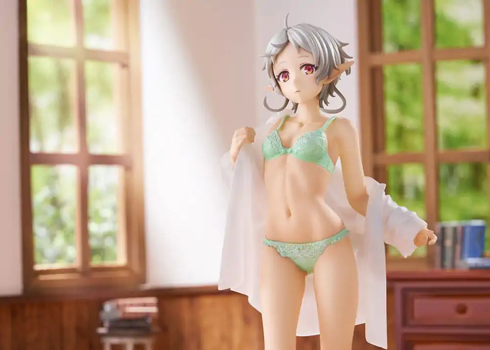 Mushoku Tensei Jobless Reincarnation II Isekai Ittara Honki Dasu PVC Statue 1/7 Sylphiette Greyrat Changing Clothes Modus 23 cm Produktfoto