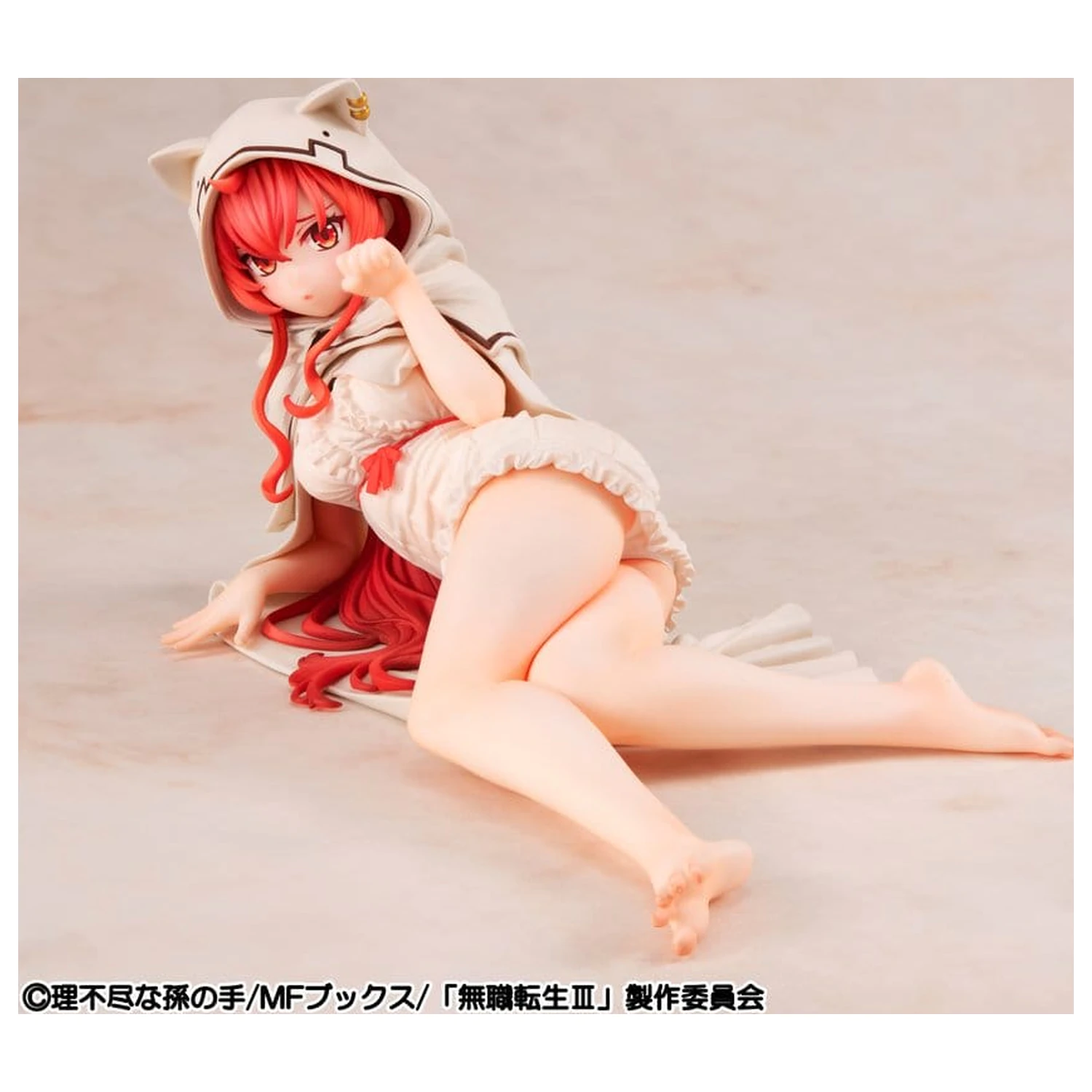 Mushoku Tensei: Jobless Reincarnation Melty Princess PVC Figur Eris Sleep with Eris Ver. Palm Size 12 cm Produktfoto