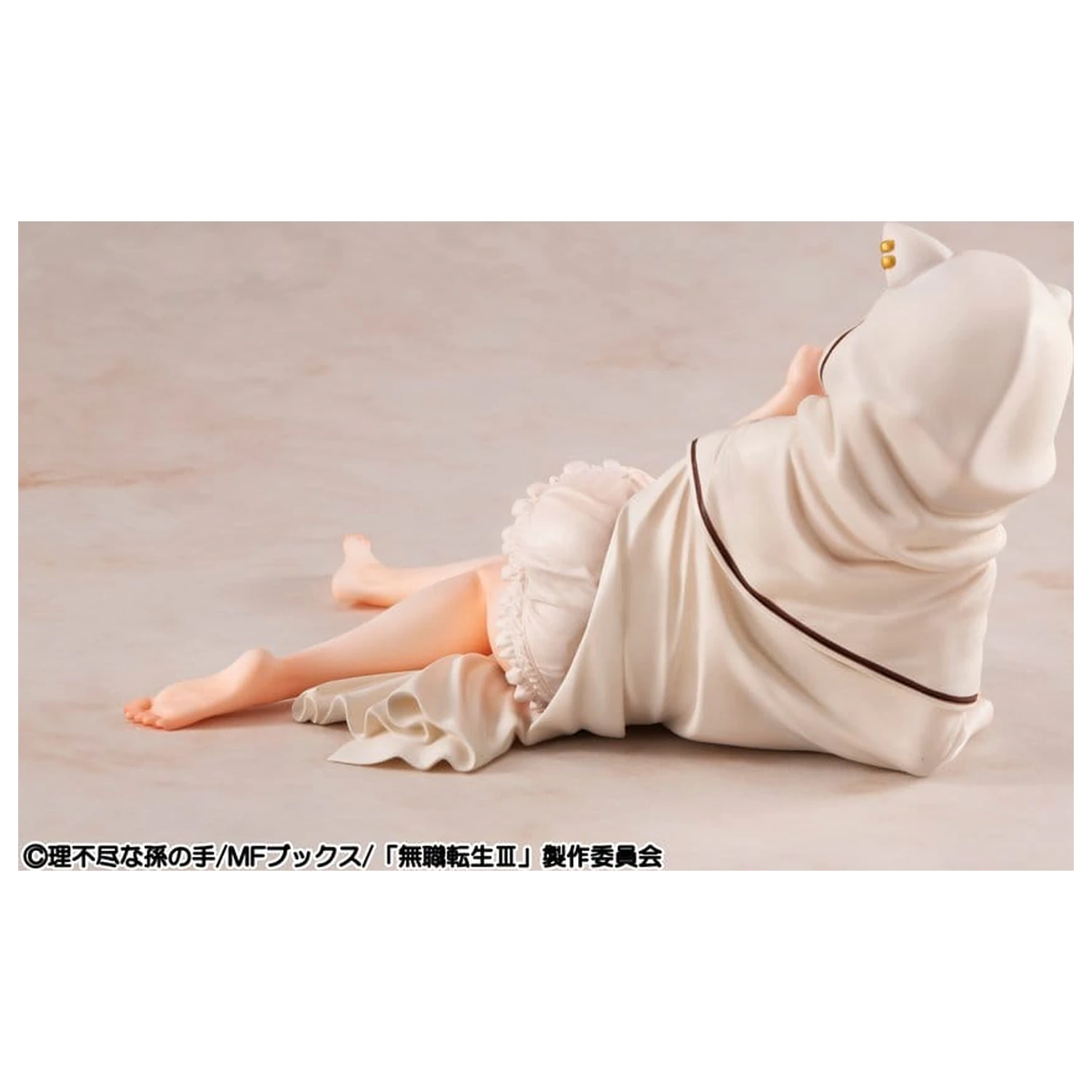 Mushoku Tensei: Jobless Reincarnation Melty Princess PVC Figur Eris Sleep with Eris Ver. Palm Size 12 cm Produktfoto