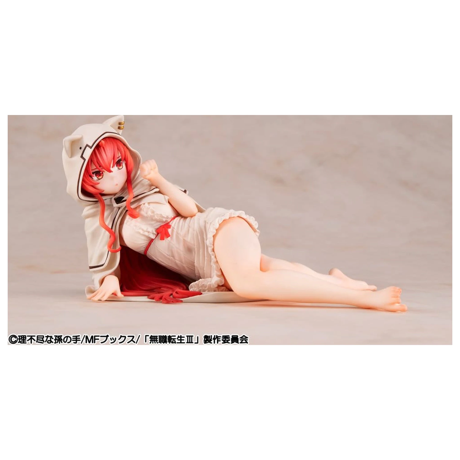 Mushoku Tensei: Jobless Reincarnation Melty Princess PVC Figur Eris Sleep with Eris Ver. Palm Size 12 cm Produktfoto