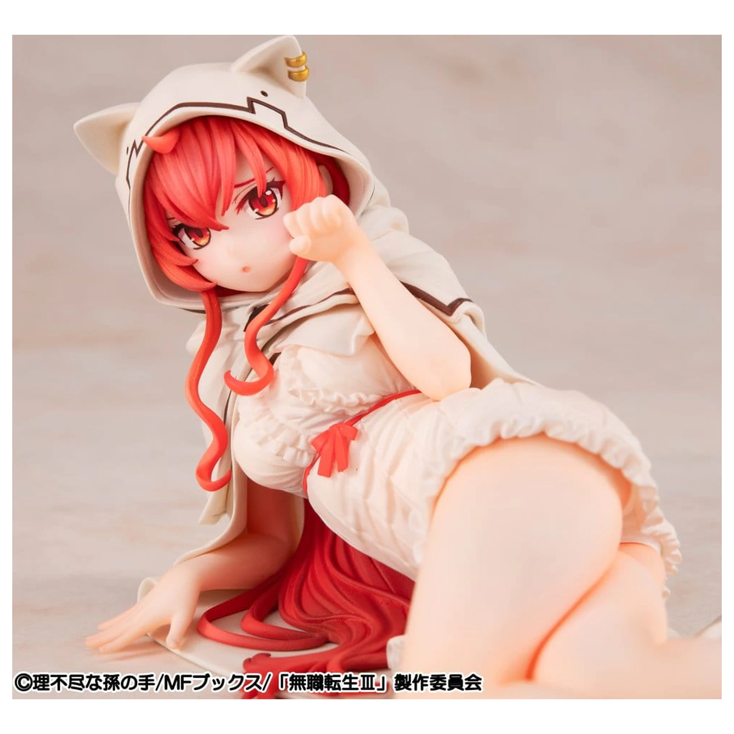 Mushoku Tensei: Jobless Reincarnation Melty Princess PVC Figur Eris Sleep with Eris Ver. Palm Size 12 cm Produktfoto