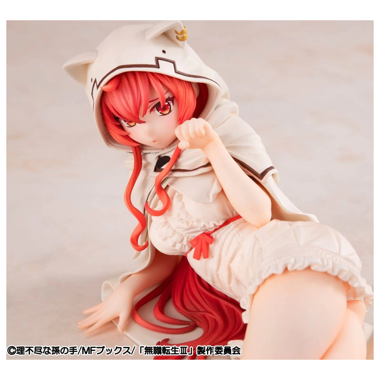 Mushoku Tensei: Jobless Reincarnation Melty Princess PVC Figur Eris Sleep with Eris Ver. Palm Size 12 cm Produktfoto