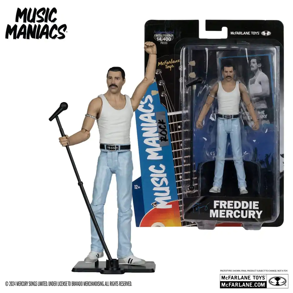 Music Maniacs Rock Actionfigur Freddie Mercury 15 cm termékfotó