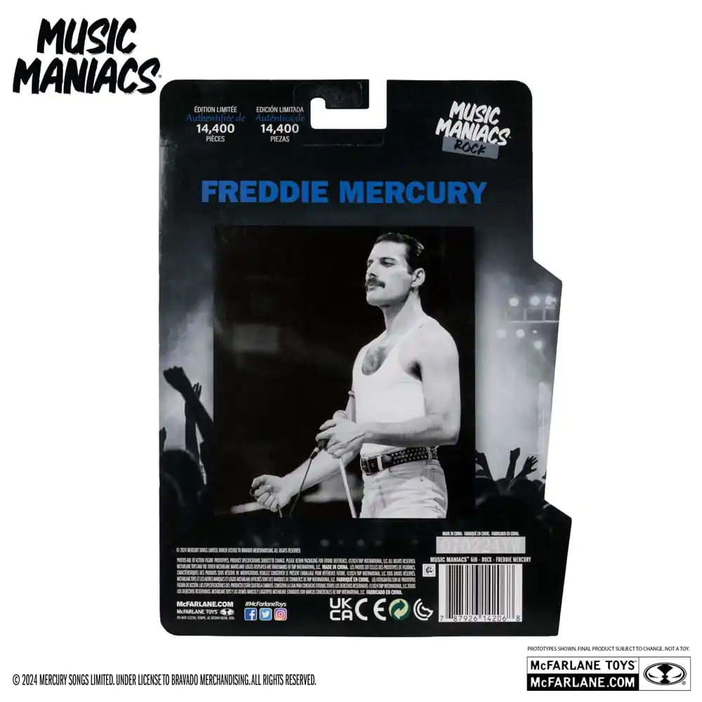 Music Maniacs Rock Actionfigur Freddie Mercury 15 cm termékfotó