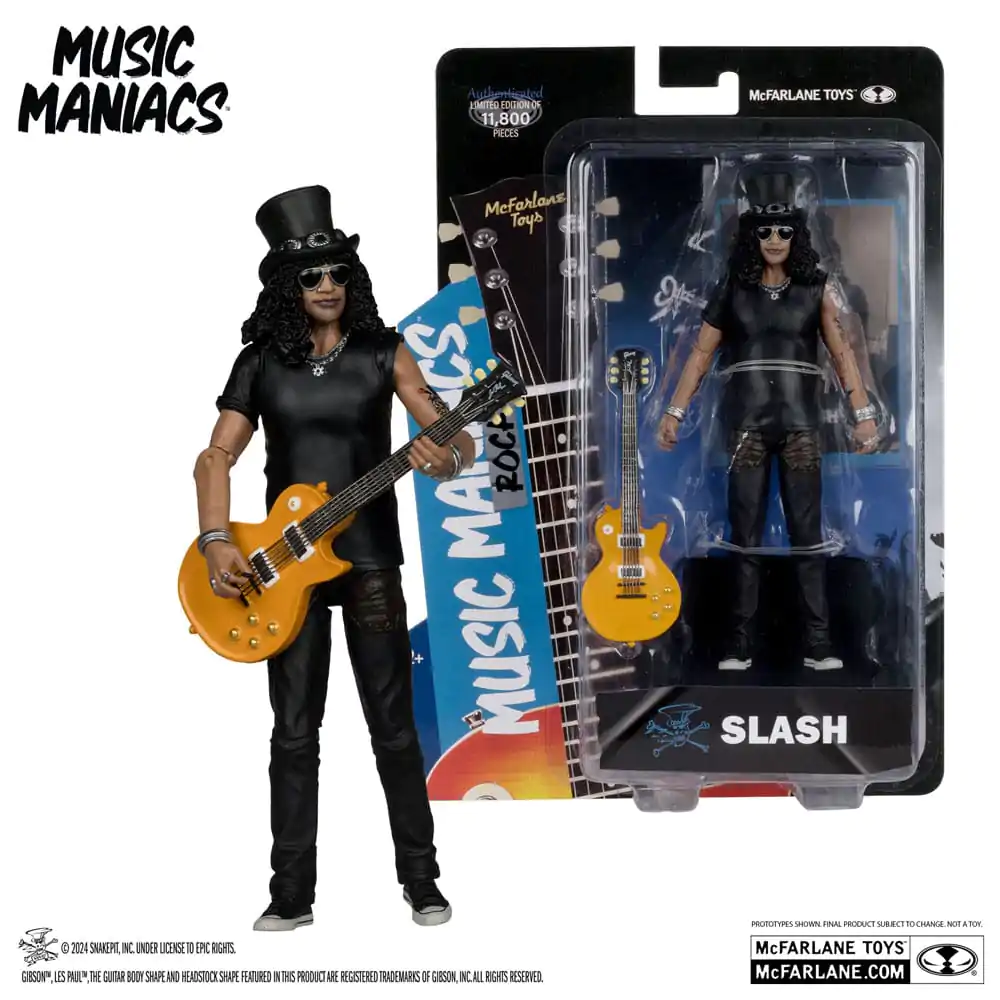 Music Maniacs Rock Actionfigur Slash 15 cm termékfotó