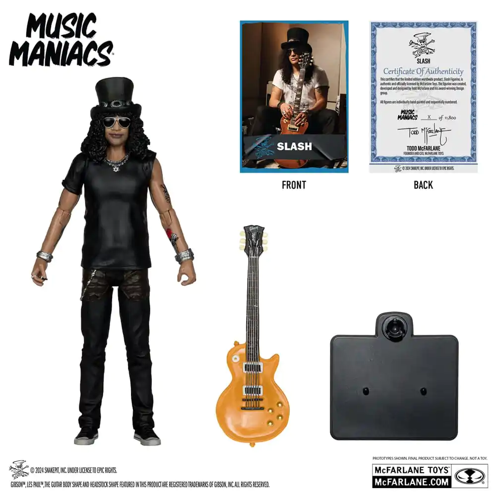 Music Maniacs Rock Actionfigur Slash 15 cm termékfotó