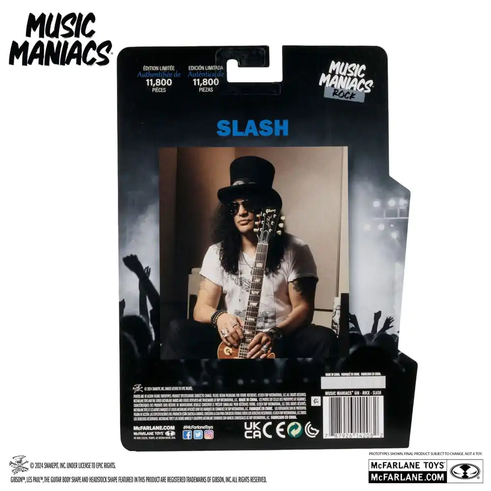 Music Maniacs Rock Actionfigur Slash 15 cm termékfotó