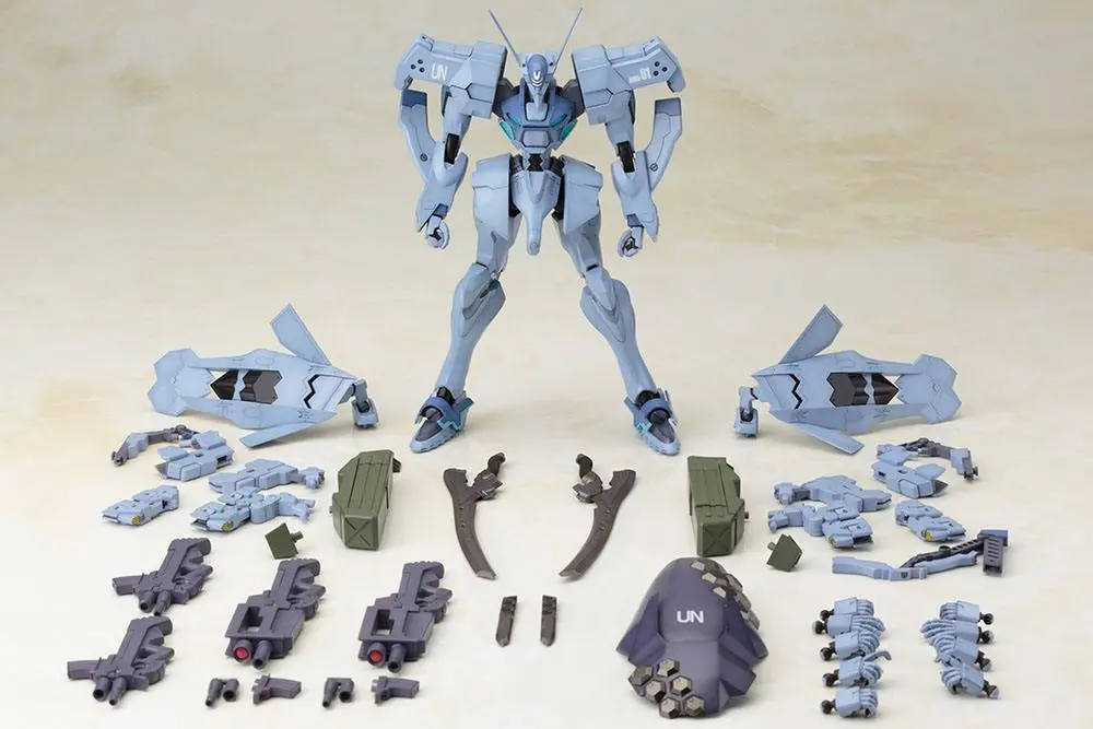 Muv-Luv Alternative Plastic Model Kit Shiranui Isumi Valkyries Full Option Set 18 cm Produktfoto