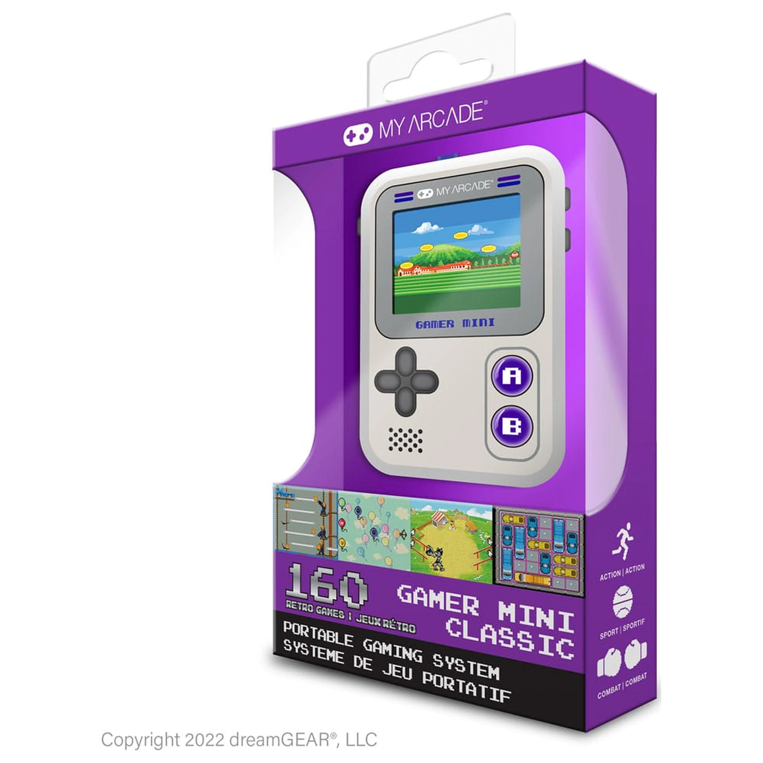 My Arcade Tragbares Gaming System Gamer Mini Classic Produktfoto