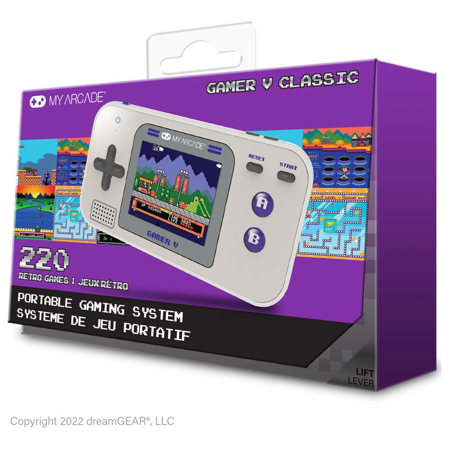My Arcade Tragbares Spielesystem Gamer V Classic Produktfoto