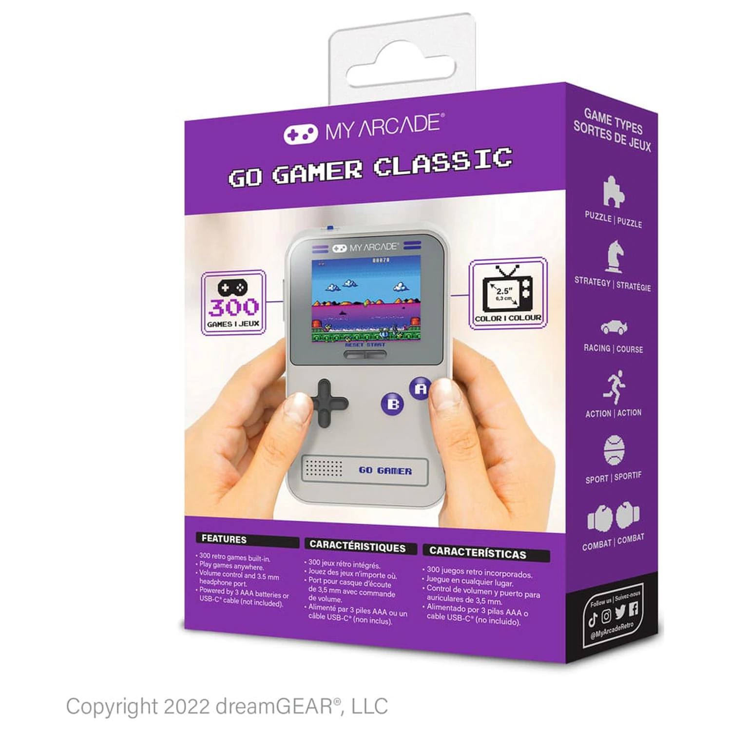 My Arcade Tragbares Spielsystem Go Gamer Classic Produktfoto