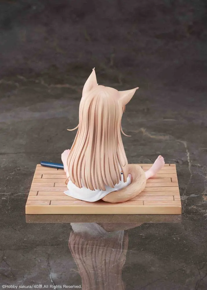 My Cat Is a Kawaii Girl PVC Statue 1/6 Kinako Sitting Fish Ver. 14 cm termékfotó